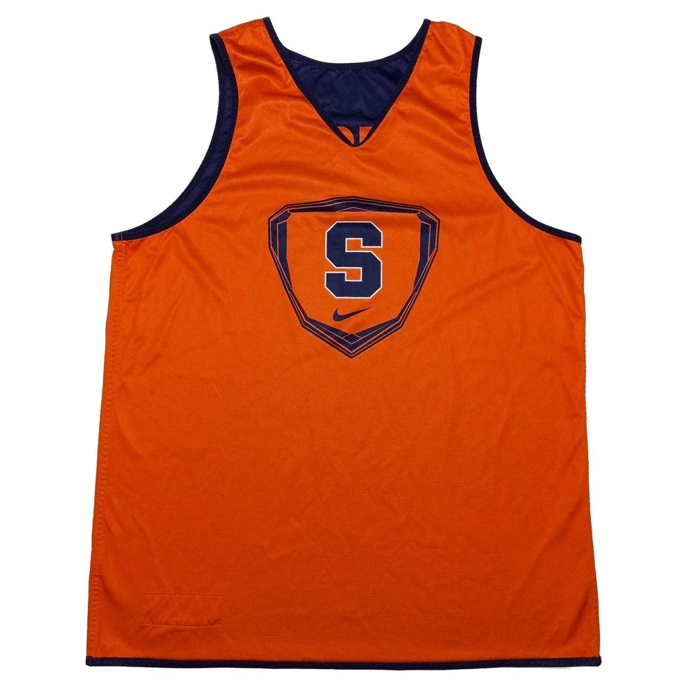 NIKE Syracuse Orange Basketball‎ Reversible Practice Jersey Team Issue XL Tall